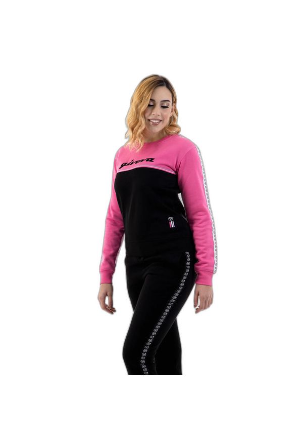 Damski Dres Givova Czarny-Różowy XL - Styl i Wygoda. Kolor: wielokolorowy, niebieski, różowy. Materiał: bawełna, poliester. Sport: piłka nożna