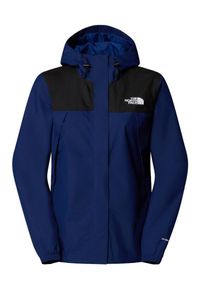 Kurtka turystyczna letnia damska The North Face W Antora Rain Jacket. Kolor: niebieski. Sezon: lato. Sport: turystyka piesza