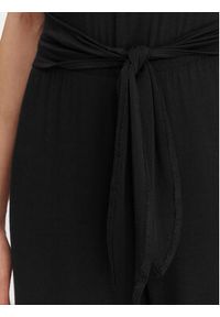 Emporio Armani Kombinezon EW003412 AF20240 UC001 Czarny Regular Fit. Kolor: czarny. Materiał: wiskoza #3