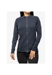 Bluza bez kaptura damska Rab Nexus Jacket. Typ kołnierza: bez kaptura. Kolor: szary