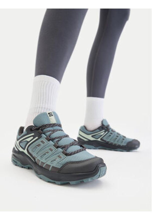 salomon - Salomon Trekkingi Extegra W L49227400 Szary. Kolor: szary. Materiał: materiał