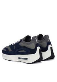 Polo Ralph Lauren Sneakersy Boerum 809P07534006 Granatowy. Kolor: niebieski. Materiał: skóra, zamsz #5