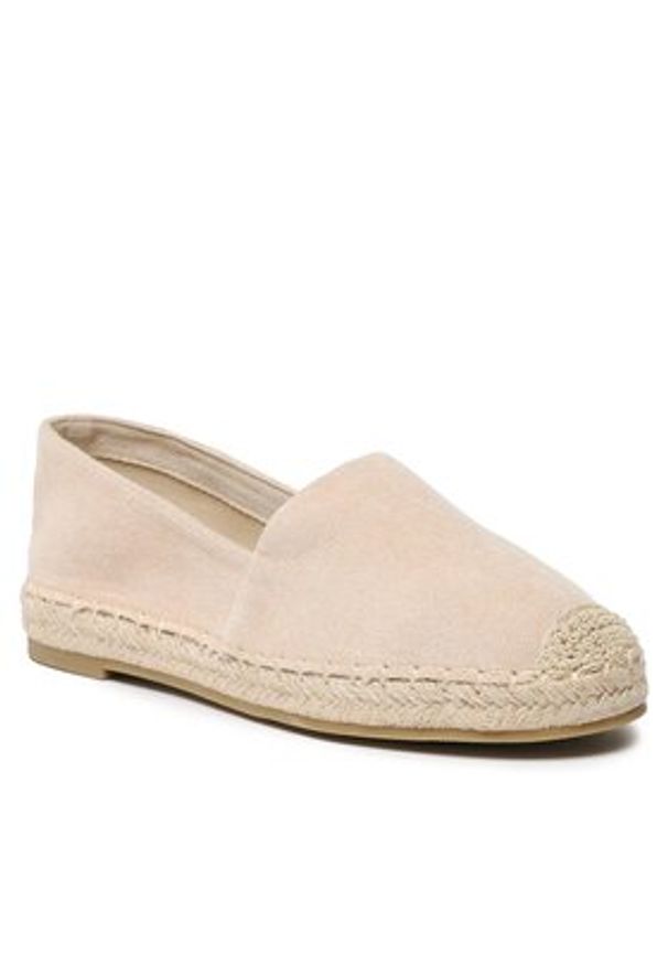 Jenny Fairy Espadryle WSS990-186 Beżowy. Kolor: beżowy. Materiał: materiał