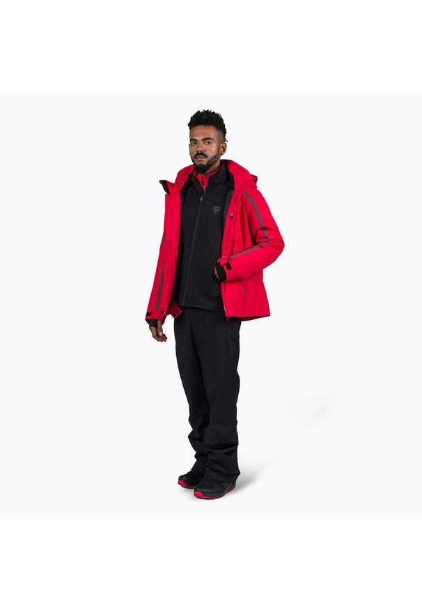 Bluza męska Rossignol Blackside Fleece Fz. Kolor: czarny