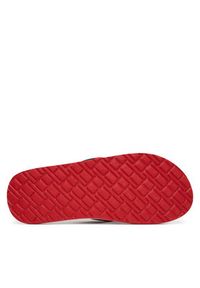 TOMMY HILFIGER - Tommy Hilfiger Japonki Tumble Beach Sandal FM0FM05710 Granatowy. Kolor: niebieski. Materiał: skóra #6