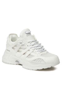 Sneakersy Guess Belluna FLJBLL ELE12 WHITE. Kolor: biały. Materiał: skóra #1