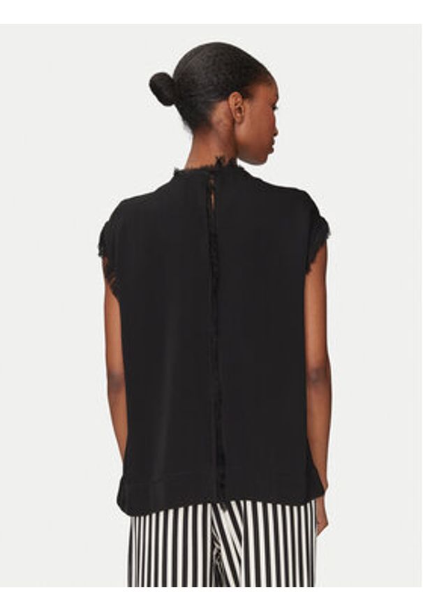 Day Birger et Mikkelsen - DAY BIRGER ÉT MIKKELSEN Bluzka Lise DAY65243713 Czarny Regular Fit. Kolor: czarny. Materiał: wiskoza