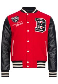 Kurtka puchowa Benlee Newark. Kolor: czerwony, niebieski, wielokolorowy. Materiał: puch. Sport: turystyka piesza #2