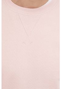 Selected Homme bluza bawełniana męska kolor różowy gładka. Okazja: na co dzień. Kolor: różowy. Materiał: bawełna. Wzór: gładki. Styl: casual #2
