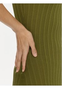 Silvian Heach Sukienka codzienna GPP24020VE Zielony Bodycon Fit. Okazja: na co dzień. Kolor: zielony. Materiał: syntetyk. Typ sukienki: bodycon, proste. Styl: casual