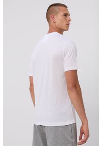 Emporio Armani T-shirt bawełniany (2-pack) 8N1D68.1JPZZ kolor biały z nadrukiem. Okazja: na co dzień. Kolor: biały. Materiał: bawełna. Wzór: nadruk. Styl: casual #4