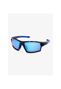 Okulary polaryzacyjne GOG Glaze - black/poly.blue. Kolor: czarny