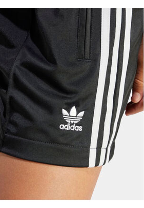 Adidas - adidas Szorty sportowe Firebird IU2425 Czarny Loose Fit. Kolor: czarny. Materiał: syntetyk