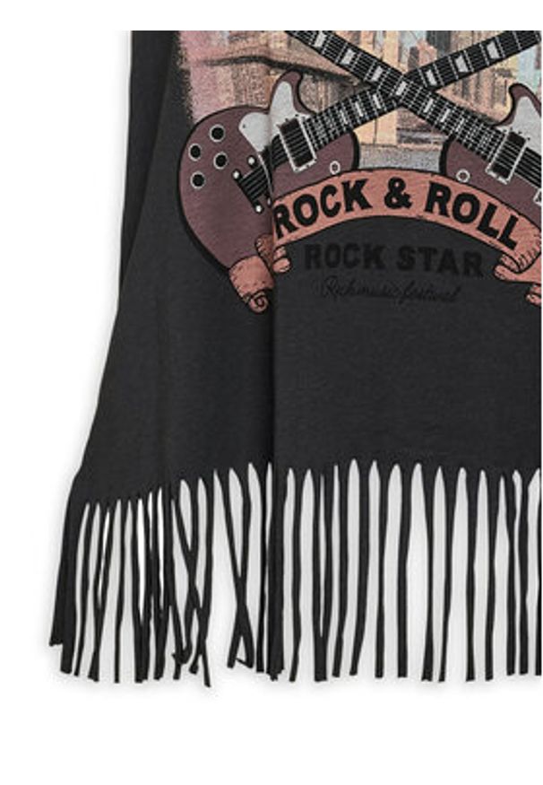 Noisy may - Noisy May Top Max 27034418 Szary Loose Fit. Kolor: szary. Materiał: bawełna