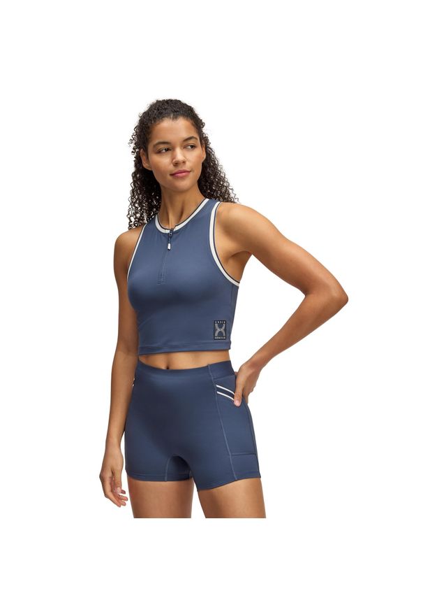 Damski tank top Under Armour 96. Kolor: szary. Sport: bieganie