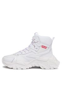 Fila Sneakersy Electrove Desert Boot Wmn FFW0179.13151 Biały. Kolor: biały. Materiał: skóra #4