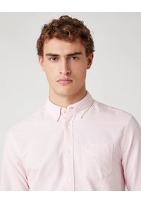 Wrangler - MĘSKA KOSZULA WRANGLER LS 1 PKT BUTTON DOWN SILVER PINK W5A3BMXTU 112130024. Typ kołnierza: button down #2