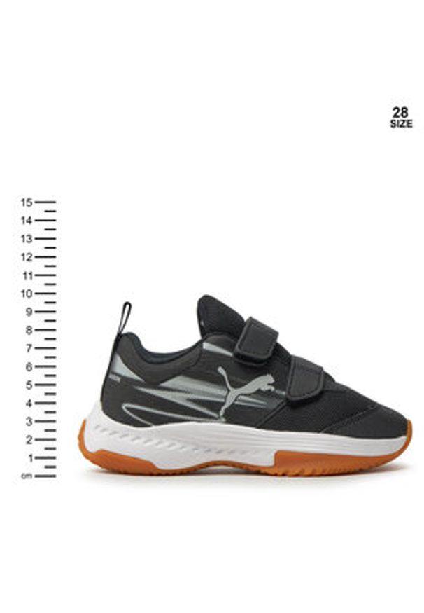 Puma Buty halowe Varion II V Jr 108106 01 Czarny. Kolor: czarny. Materiał: materiał