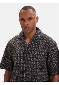 Hugo - HUGO Koszula Espino 50560606 Kolorowy Oversize. Materiał: bawełna. Wzór: kolorowy #3