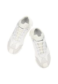 Białe Sneakersy Tuffoni Modne Obuwie Damskie. Okazja: na co dzień. Kolor: biały. Materiał: materiał. Styl: casual #10