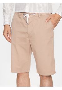 s.Oliver Szorty materiałowe 2128983 Brązowy Relaxed Fit. Kolor: brązowy. Materiał: bawełna