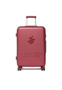 Walizka średnia Beverly Hills Polo Club. Kolor: czerwony #1