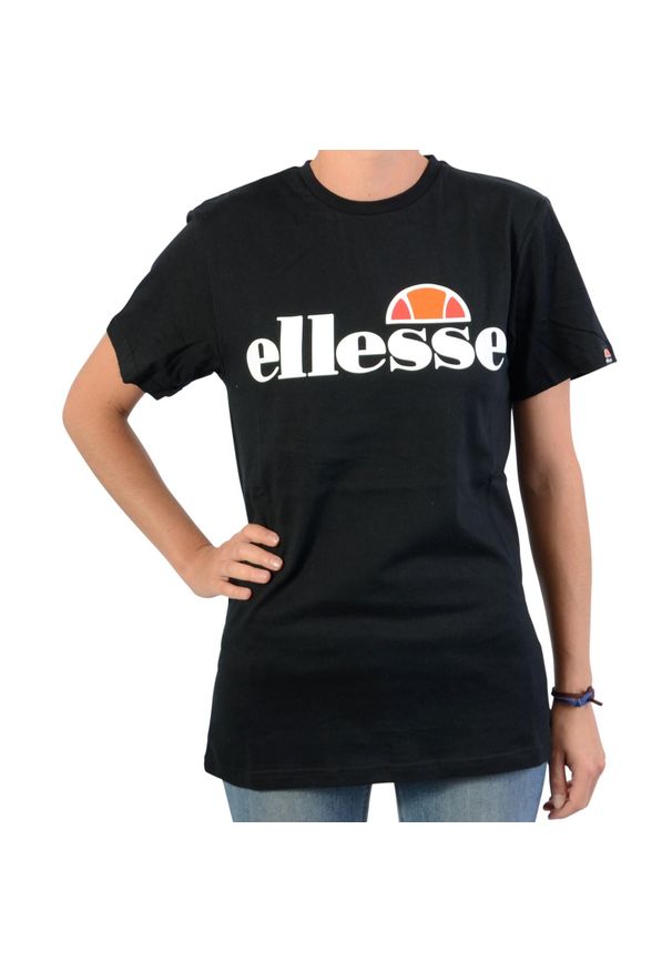 Koszulki Ellesse Model Albany Tee Kolor Czarny. Kolor: szary, biały, wielokolorowy. Materiał: tkanina