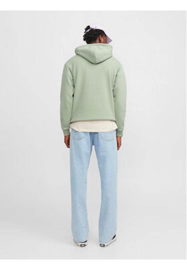 Jack & Jones - Jack&Jones Bluza Bradley 12249340 Zielony Relaxed Fit. Kolor: zielony. Materiał: syntetyk, bawełna
