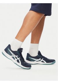 Asics Buty do tenisa Court Slide 4 1041A483 Granatowy. Kolor: niebieski. Materiał: skóra. Sport: tenis #1
