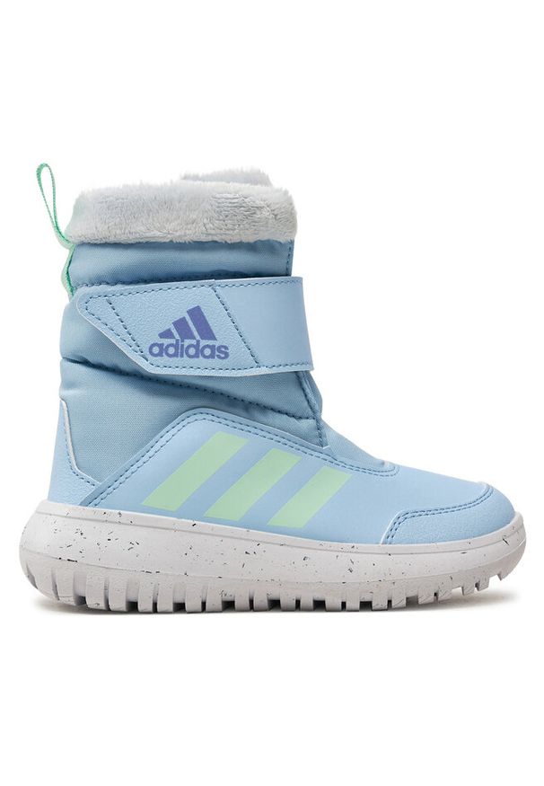 Adidas - Śniegowce adidas. Kolor: niebieski