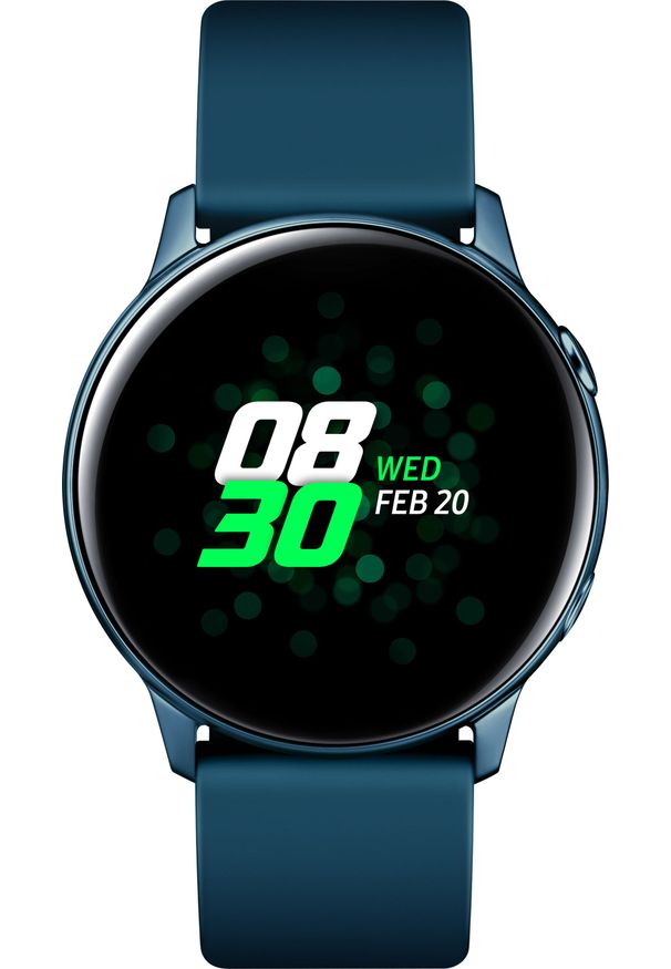 SAMSUNG - Zegarek sportowy Samsung Zielony (SM-R500NZGAXEO). Kolor: zielony. Styl: sportowy