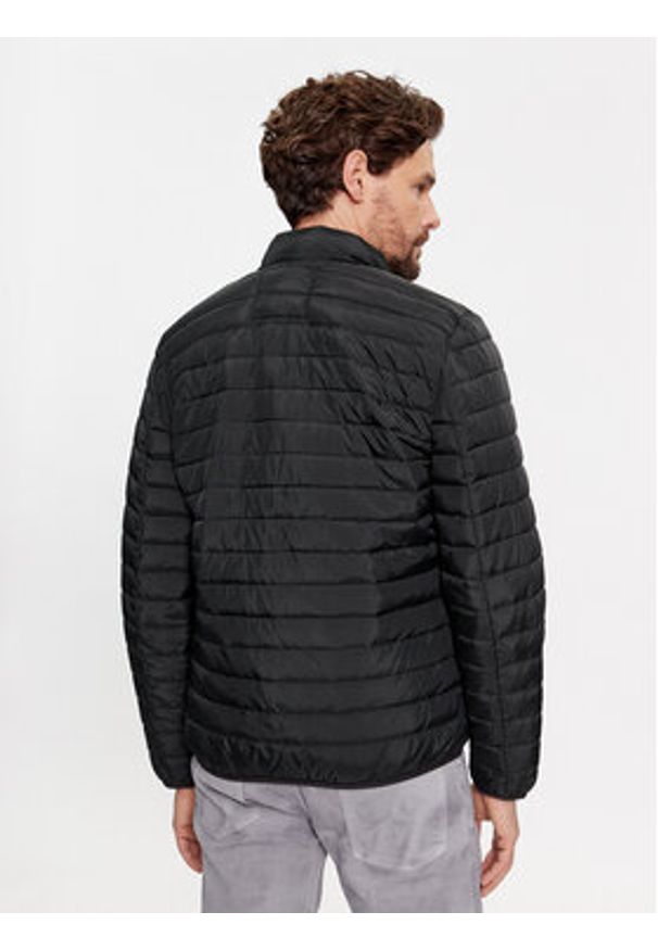 Pepe Jeans Kurtka przejściowa Henry PM402780 Czarny Regular Fit. Kolor: czarny. Materiał: syntetyk