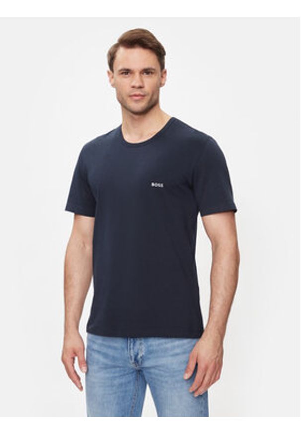 BOSS Komplet t-shirtów Classic 50475284 Kolorowy Regular Fit. Materiał: bawełna. Wzór: kolorowy
