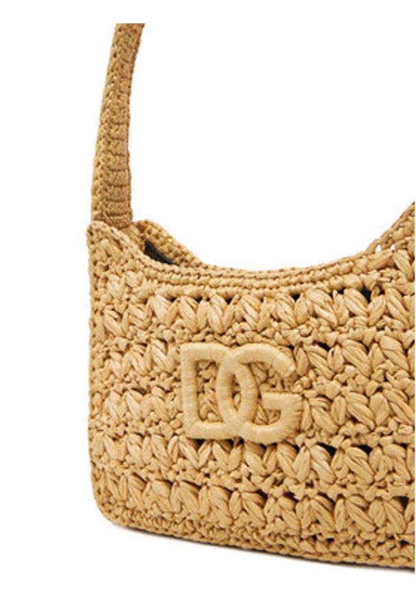 DOLCE & GABBANA - Dolce&Gabbana Torebka BB7657 A4547 Beżowy. Kolor: beżowy