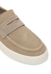 Armani Exchange Loafersy XM002632 AF19687 Z1030 Beżowy. Kolor: beżowy. Materiał: skóra, zamsz #7