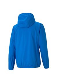 Puma teamRISE All Weather kurtka. Kolor: czarny, niebieski, wielokolorowy. Materiał: poliester. Sport: bieganie #2