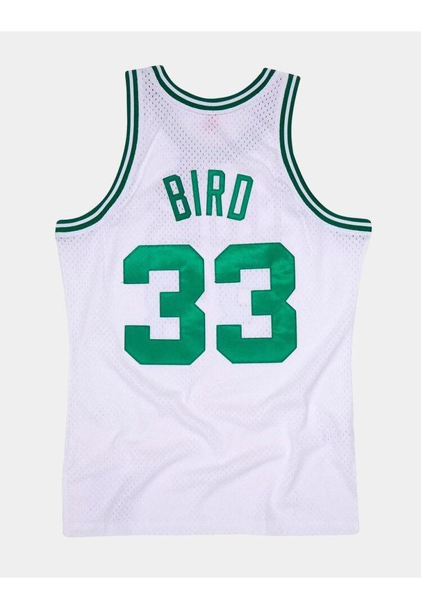 Mitchell & Ness - Koszulka NBA Boston Celtics Larry Bird. Kolor: biały. Sport: koszykówka