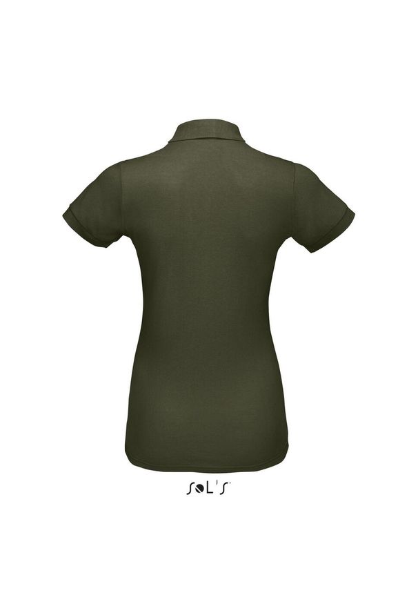 SOL'S - Damska koszulka polo Sol's Prime. Typ kołnierza: polo. Kolor: wielokolorowy, zielony, brązowy. Styl: elegancki