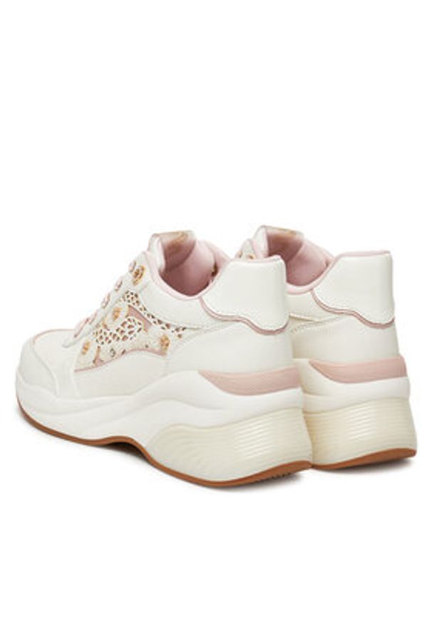 Aldo Sneakersy Enzie 13917693 Écru. Materiał: skóra