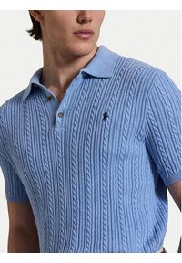 Polo Ralph Lauren Polo 710B13893004 Niebieski Regular Fit. Typ kołnierza: polo. Kolor: niebieski. Materiał: bawełna #5