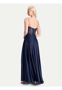 Hey Kyla Sukienka wieczorowa 5AI061HK Granatowy Regular Fit. Kolor: niebieski. Materiał: syntetyk. Styl: wizytowy #6