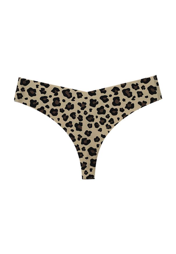 Intica - Stringi bezszwowe z subtelnym wzorem Aracely. Materiał: tkanina