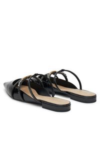 Pinko - PINKO Klapki Gianira 20 SD0275 E002 Czarny. Kolor: czarny. Materiał: skóra #3