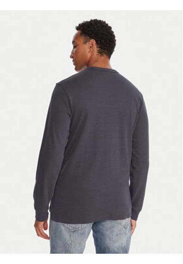 G-Star RAW - G-Star Raw Longsleeve Nifous D25076-D976 Granatowy Regular Fit. Kolor: niebieski. Materiał: bawełna. Długość rękawa: długi rękaw