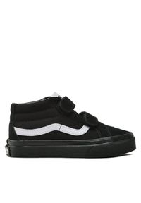 Vans Tenisówki Uy Sk8-Mid Reissue V VN0A346YLWB1 Czarny. Kolor: czarny. Materiał: skóra, zamsz
