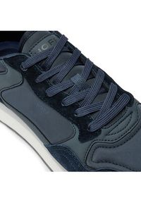 HOFF Sneakersy Monterrey 22402601 Granatowy. Kolor: niebieski. Materiał: skóra, zamsz