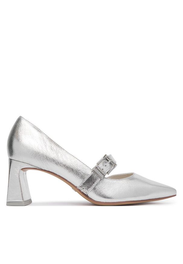 Czółenka Tamaris. Kolor: srebrny