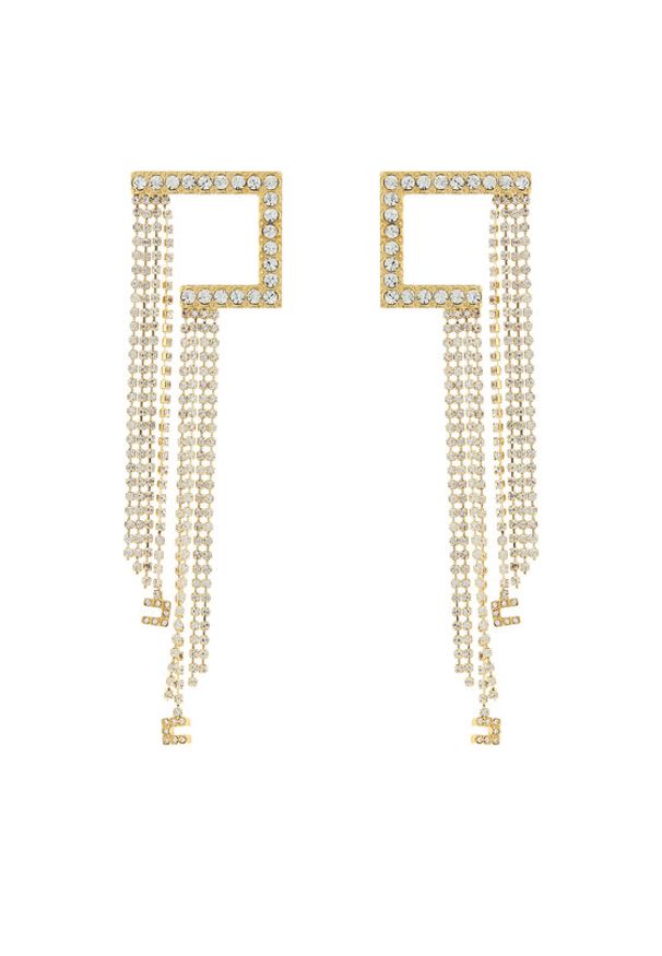 Elisabetta Franchi Kolczyki OR-33-B47E2-V300 Złoty. Materiał: złote. Kolor: złoty