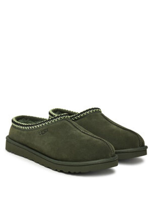 Ugg Kapcie M Tasman 5950 Zielony. Kolor: zielony. Materiał: skóra