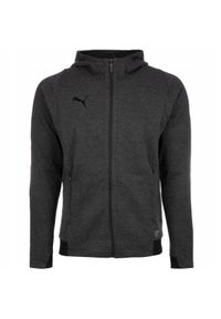 Puma - Bluza rozpinana z kapturem męska sportowa dryCELL PUMA FINAL CASUALS HOODED JACK. Typ kołnierza: kaptur. Kolor: szary